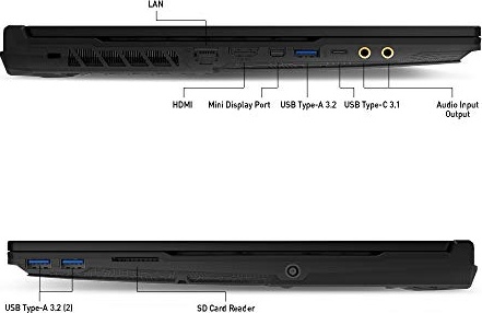 MSI GL65 Leopard 10SFK-062 15.6" FHD 144Hz 3ms Thin Bezel Gaming Laptop Intel Core i7-10750H RTX2070 16GB 512GB NVMe SSD Win 10