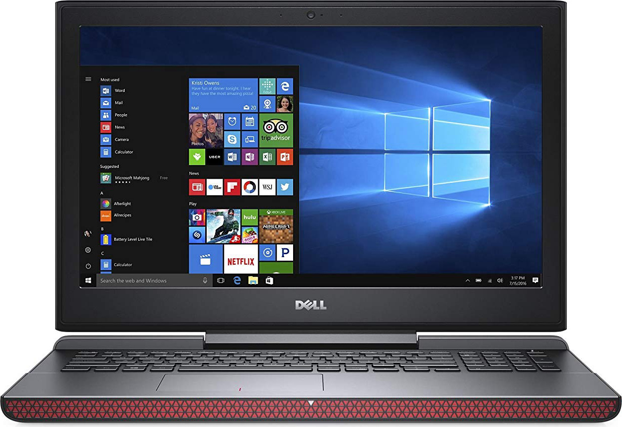 Dell Inspiron 15 7567 Laptop: Core i5-7300HQ, 256GB SSD, 8GB RAM, GTX 1050Ti, 15.6inch Full HD Display