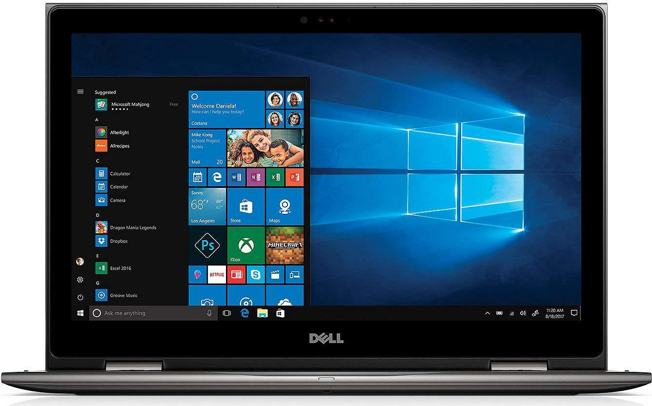 2018 Flagship Dell Inspiron 15 FHD IPS TouchScreen 2-in-1 Convertible Laptop (Intel Core i7-8550U Processor, 16GB RAM, 512GB SSD, Backlit Keyboard,Intel HD, Wifi, Bluetooth, HDMI, Windows 10)