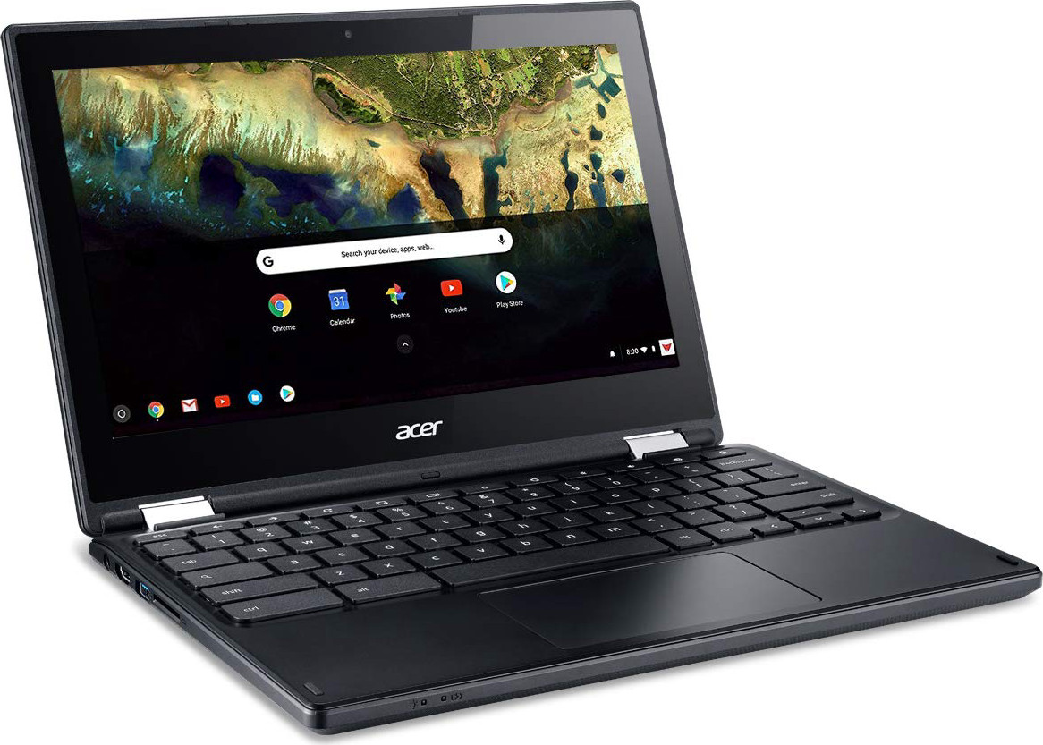 Acer Chromebook R 11 Convertible Laptop, Celeron N3060, 11.6" HD Touch, 4GB DDR3L, 32GB eMMC, C738T-C7KD