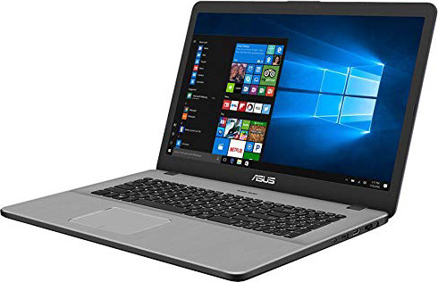 CUK N705UD VivoBook Pro Thin & Light Laptop, 17.3" Full HD, Intel i7-8550U Processor, 16GB RAM, 500GB SSD, NVIDIA Gaming GeForce GTX 1050, Backlit Keyboard, Windows 10, Star Gray