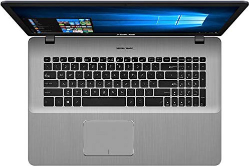CUK N705UD VivoBook Pro Thin & Light Laptop, 17.3" Full HD, Intel i7-8550U Processor, 16GB RAM, 500GB SSD, NVIDIA Gaming GeForce GTX 1050, Backlit Keyboard, Windows 10, Star Gray