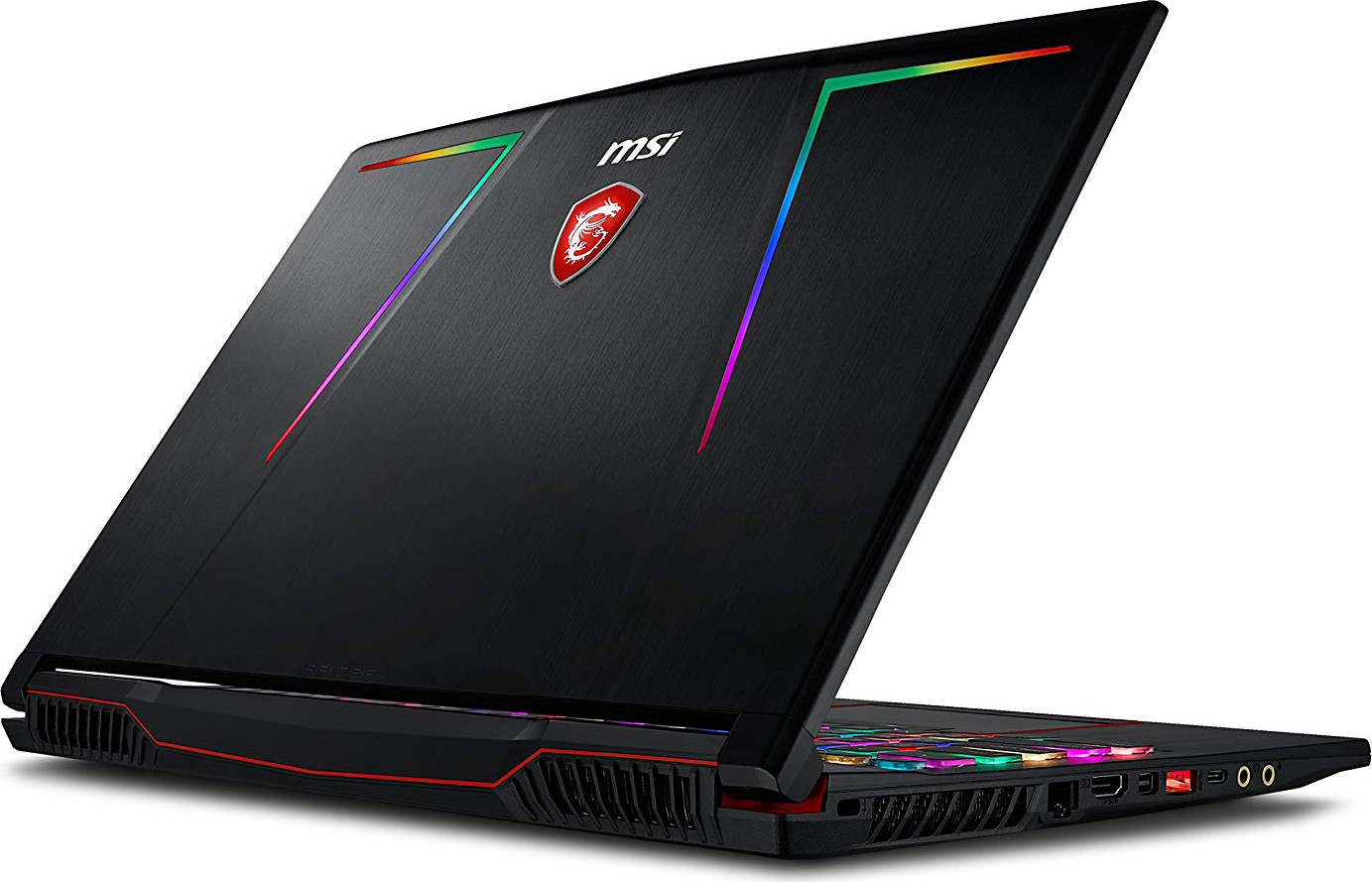 CUK MSI GE63 Raider RGB Gamer Notebook (Intel i7-8750H, 32GB RAM, 512GB NVMe SSD + 1TB HDD, NVIDIA GeForce GTX 1060 6GB, 15.6" FHD 120Hz 3ms, Windows 10 Home) Gaming Laptop Computer