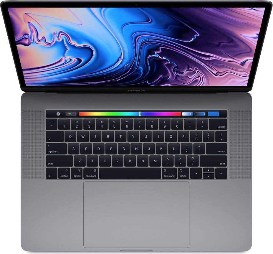 Apple MacBook Pro (15" Retina, Touch Bar, 2.6GHz 6-Core Intel Core i7, 16GB RAM, 512GB SSD) - Space Gray (Latest Model)