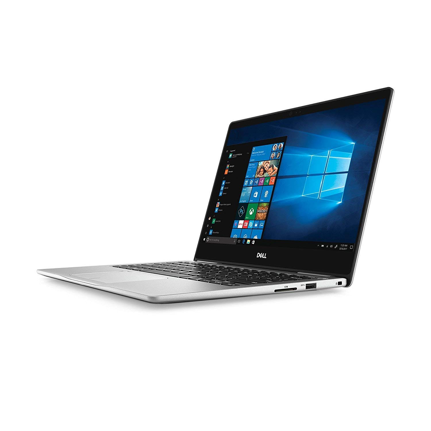 2018 New Dell Inspiron 13 7000 Premium Flagship Laptop, 13.3" FHD IPS Touchscreen, Intel Quad-Core i5-8250U (Beat i7-7500U), 8GB DDR4, 256GB SSD, Backlit Keyboard, WiFi, Bluetooth, HDMI, Windows 10