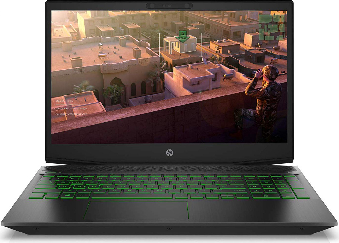HP Pavilion Gaming Laptop 15.6" Core i5-8300H 15.6-inch Diagonal Full HD IPS Anti-Glare WLED-Backlit Display(1920 x 1080) with Narrow Bezel Design 8GB RAM + 1TB HDD Storage 15-cx0056wm