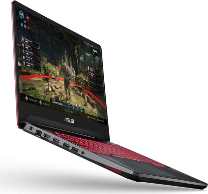 Asus TUF Gaming Laptop, 15.6” IPS Level Full HD, AMD Ryzen 5 3550H Processor, AMD Radeon Rx 560X, 8GB DDR4, 256GB PCIe Nvme SSD, Gigabit WiFi, Windows 10 - FX505DY-ES51