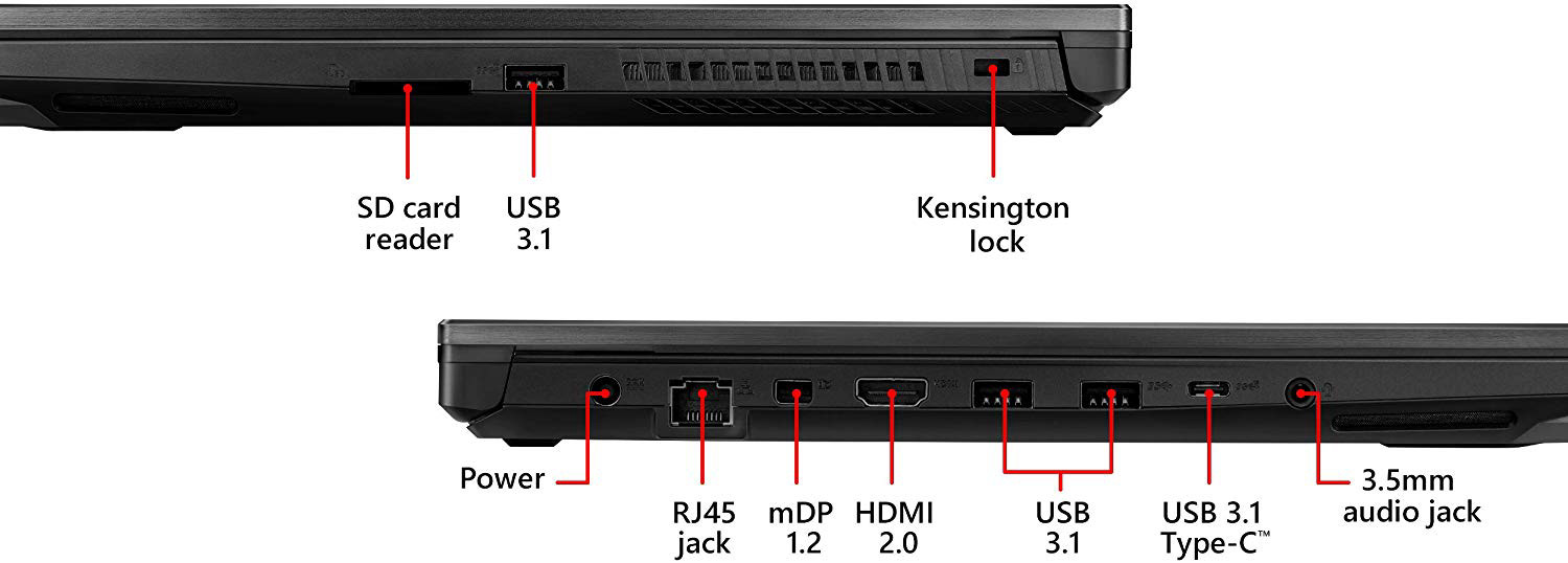 Asus ROG Strix Scar II Gaming Laptop, 15.6” 144Hz IPS Type Full HD, NVIDIA GeForce RTX 2070, Intel Core i7-8750H, 16GB DDR4, 512GB PCIe Nvme SSD, RGB KB, Windows 10, GL504GW-DS74