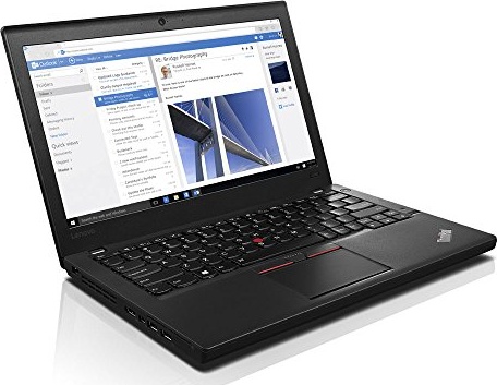 Lenovo ThinkPad X260 12.5" IPS Anti-Glare HD Business Laptop (Intel Dual Core i5-6200U, 16GB DDR4 Memory, 256GB SSD) WiFi AC, Bluetooth, Fingerprint, Backlit, Ethernet, Windows 10 Professional