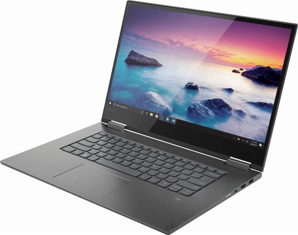2019 Lenovo Yoga 730 2-in-1 15.6" FHD IPS Touch-Screen LED Flagship Laptop | Intel Quad Core i7-8550U | 16GB DDR4 RAM | 512GB SSD | Backlit Keyboard | Fingerprint Reader | Windows 10