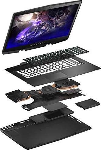 Alienware M17 Gaming Notebook | 8th Gen Intel Core i7-8750H 6-Core | 17.3 Inch FHD 1920x1080 60Hz IPS | 16GB 2666MHz DDR4 RAM | 512GB SSD| NVIDIA GeForce RTX 2070 Max Q