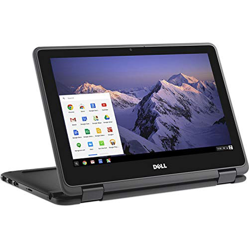 New Dell Inspiron Chromebook 11 2 in 1 , 11.6" HD Backlight Touch IPS Display, Intel Celeron Dual Core N3060 Processor, 4GB Ram, 64GB EMMC, WiFi, HDMI, USB3.1, Chrome OS