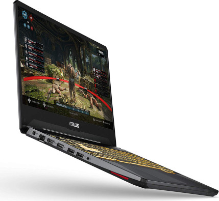 ASUS TUF (2019) Gaming Laptop, 15.6” 120Hz FHD IPS-Type, AMD Ryzen 7 R7-3750H, GeForce GTX 1660 Ti, 16GB DDR4, 256GB PCIe SSD + 1TB HDD, Gigabit Wi-Fi 5, RGB KB, Windows 10 Home, TUF505DU-EB74