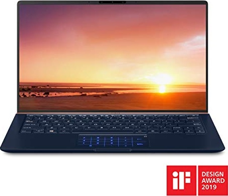 ASUS ZenBook 13 Ultra Slim Laptop, 13.3” FHD WideView, 8th-Gen Intel Core i7-8565U CPU, 16GB RAM, 512GB PCIe SSD, Backlit KB, NumberPad, Military Grade, TPM, Windows 10 Pro, UX333FA-AB77, Royal Blue
