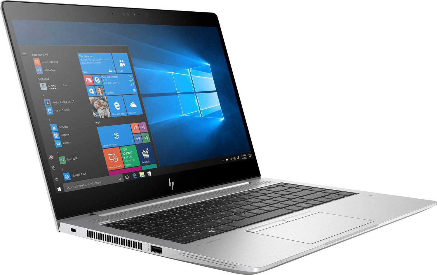 2019 HP Elitebook 840 G5 14" Privacy Screen FHD Business Laptop (Intel Core i7-7500U, 16GB DDR4, 512GB PCIe NVMe M.2 SSD) Fingerprint, Backlit, NFC, Thunderbolt, B&O Audio, HDMI, Windows 10 Pro
