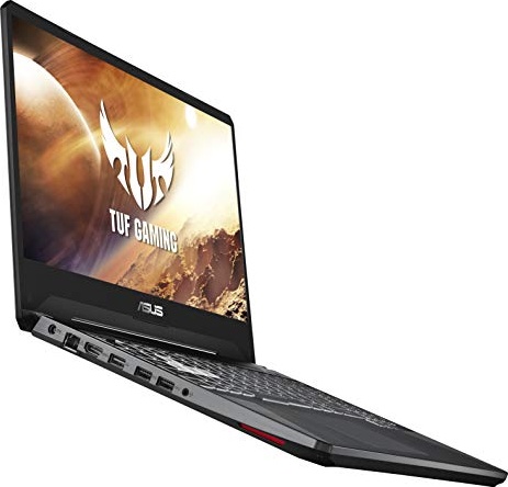 Asus TUF FX505DT Gaming Laptop, 15.6” 120Hz Full HD, AMD Ryzen 5 R5-3550H Processor, GeForce GTX 1650 Graphics, 8GB DDR4, 256GB PCIe SSD, Gigabit Wi-Fi 5, Windows 10 Home, FX505DT-AH51, RGB Keyboard