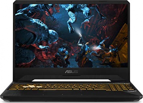 Asus TUF Gaming Laptop, 15.6" Full HD IPS-Type, Intel Core i7-9750H, GeForce GTX 1650, 8GB DDR4, 512GB PCIe SSD, Gigabit Wi-Fi 5, Windows 10 Home, TUF505GT-AH73