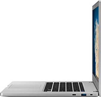 SAMSUNG XE350XBA-K01US Chromebook 4 + Chrome OS 15.6" Full HD Intel Celeron Processor N4000 4GB RAM 32Gb Emmc Gigabit Wi-Fi, Silver
