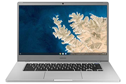 SAMSUNG XE350XBA-K01US Chromebook 4 + Chrome OS 15.6" Full HD Intel Celeron Processor N4000 4GB RAM 32Gb Emmc Gigabit Wi-Fi, Silver