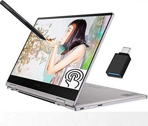 Samsung Notebook 9 Pro 2-in-1 2020 Premium Laptop, 13.3" Full HD Touchscreen, 8th Gen Intel Quad-Core i7-8565U, 16GB DDR4 1TB SSD, Thunderbolt Backlit KB Fingerprint Win 10 + iCarp USB C Toggle