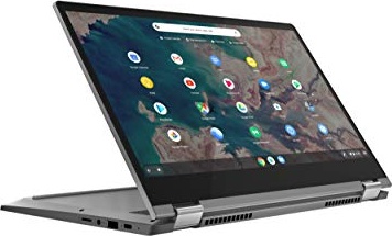 Lenovo Chromebook Flex 5 13" Laptop, FHD (1920 x 1080) Touch Display, Intel Core i3-10110U Processor, 4GB DDR4 Onboard RAM, 64GB eMMC, Intel Integrated Graphics, Chrome OS, 82B80006UX, Graphite Grey
