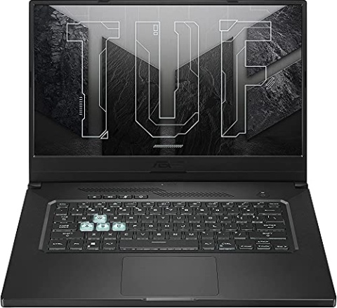 ASUS TUF Dash 15.6" Ultra Slim Gaming Laptop 144Hz FHD IPS Intel 4-Core i7-11370H NVIDIA GeForce RTX 3050TI 32GB RAM DDR4 1TB NVMe SSD USB C WiFi AX HDMI 2.0 RJ-45 Thunderbolt 4 Windows 10 Pro