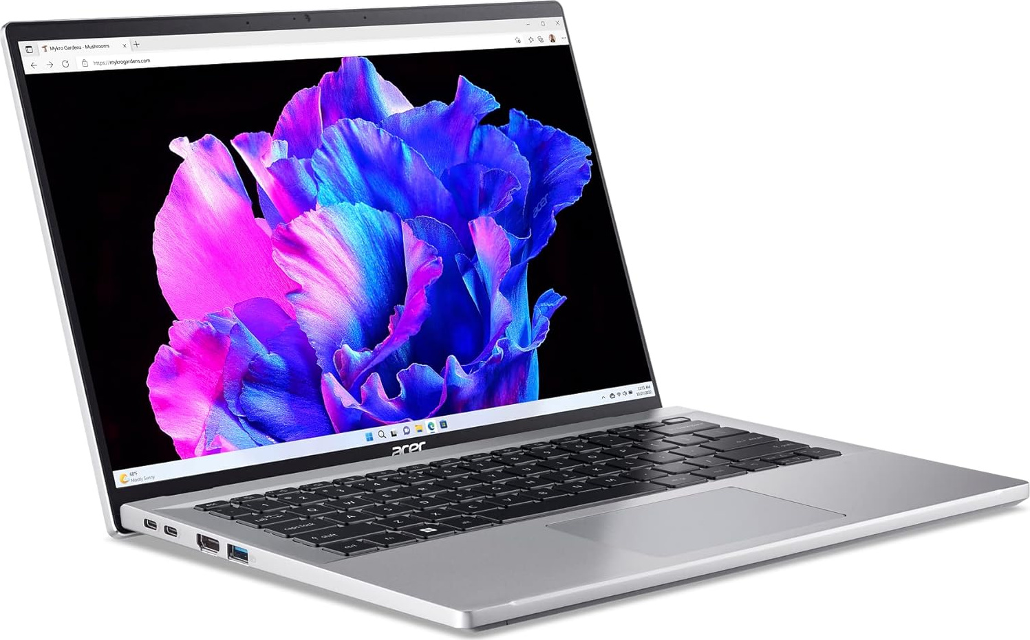 Acer Swift Go Intel Evo Thin & Light Premium Laptop 14" 1920x1200 100% sRGB Touch Screen Display Intel Core i7-1355U Intel Iris Xe 16GB LPDDR5 512GB Gen 4 SSD SFG14-71T-72QV